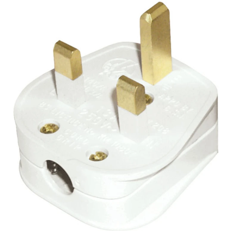 Click Plug Resilient Fused 13A White - Image 2