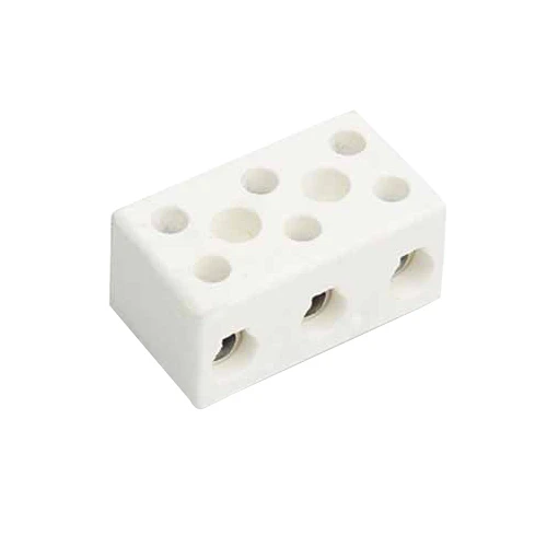 Greenbrook Connector TP Central Hole Fixing 15/30A Porcelain - Image 2