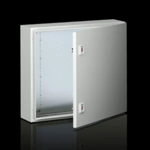 Newlec Enclosure RAL7035 800 x 600 x 300mm IP66 Light Grey GRP With Door