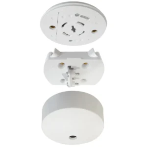 Eterna Ceiling Rose Unwired Plug In 83 x 36mm White