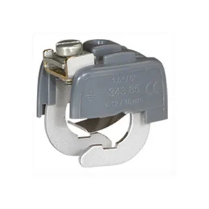 Legrand Earth Clamp For Residential+Commercial Use 12/16mm Grey