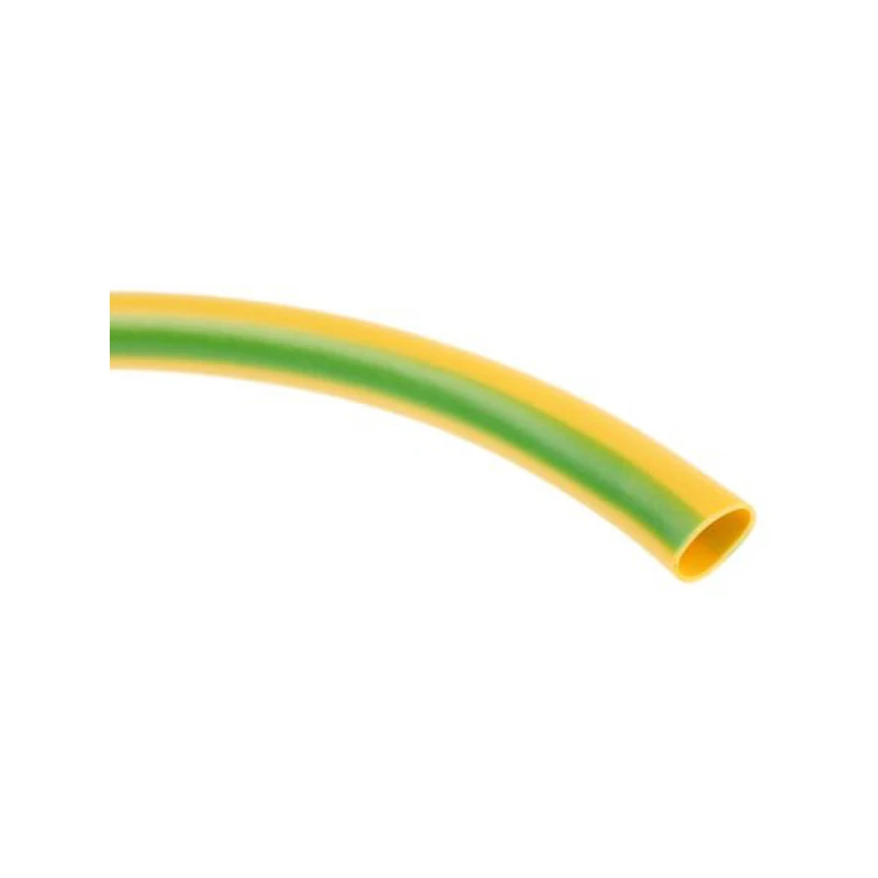 SWA Sleeving 6mm 100M Coil Green/Yellow PVC - Image 3
