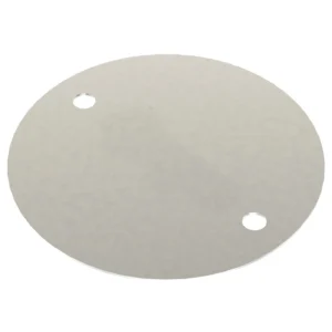 Newlec Steel Conduit Box Lid Light Duty Galvanised Steel