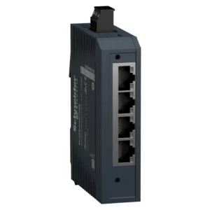 Schneider Electric Modicon Standard Unmanaged Switch - 4 ports for copper + 1 port for multimode fiber optic
