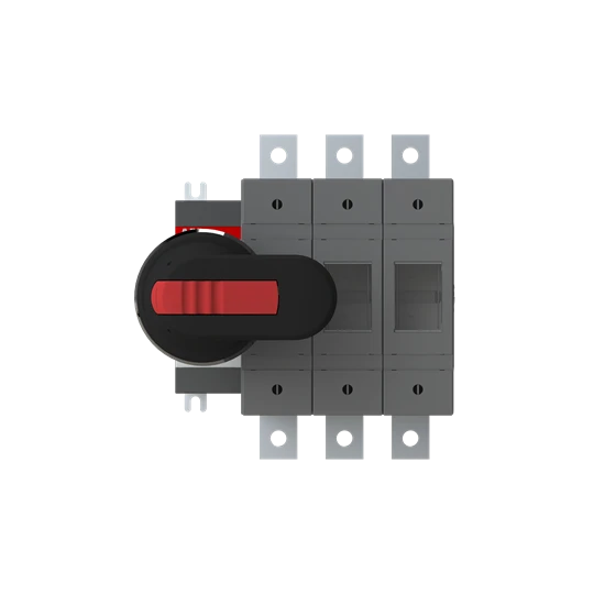 ABB 3-Pole Left Side Front Operated British Standard A2-A4 Handle And Shaft Included Switch Fuse - Image 2