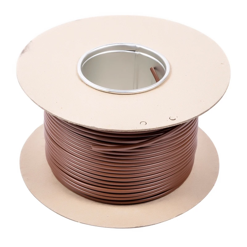 Niglon Sleeving On Drum 3mm x 100m Brown PVC - Image 3