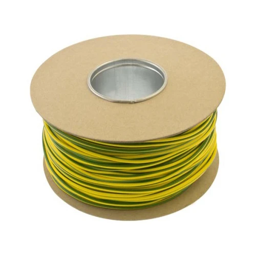 Unicrimp 100M x 3mm PVC Earth Sleeving - Green/Yellow - Image 2