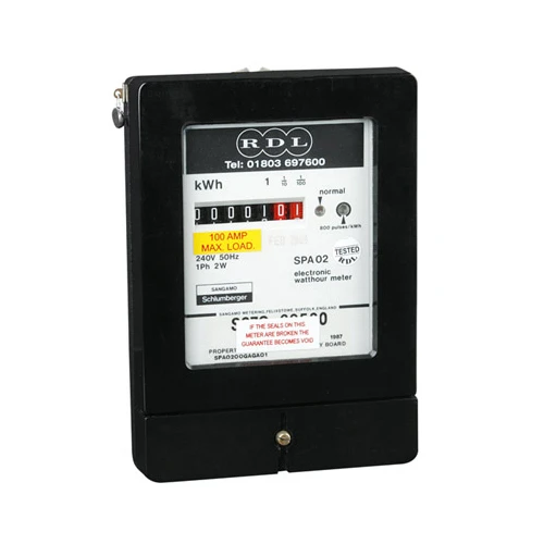 RDL Meters Credit Meter Single Phase 100Amp