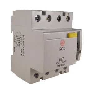 Wylex 63A 30mA TYPE AC 4P RCD