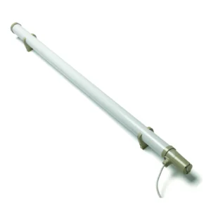 Newlec Tubular Heater Thermostatic 160W 4ft IP44 C/W Wall Mounting Brackets
