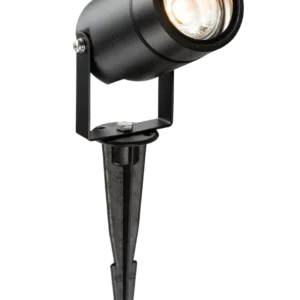 Knightsbridge MLA 230V IP65 GU10 Spike Light Black