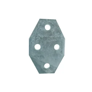 Unistrut Plate Flat 4 Hole For Cross 136X90mm Hdg