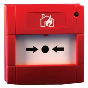 EDA Call Point Radio Break Glass Red