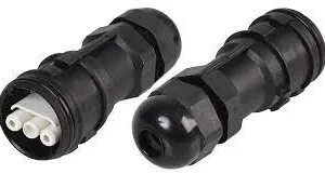 ABB Inline Wtrprf Fem.Hous. 5-9mm Black