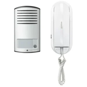 Bticino Sprint 1 Way Audio Kit With Handset And Push Button Entrance Panel