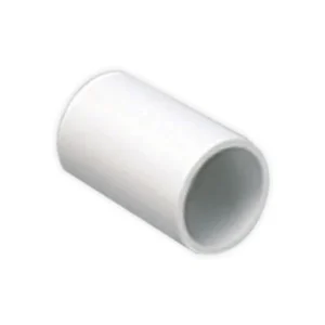 MK Electric Coupler Heavy Gauge 25mm White PVC-U