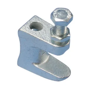 nVent CADDY Universal Beam Clamp, Plain, 9 mm Hole, 18 mm Max Flange