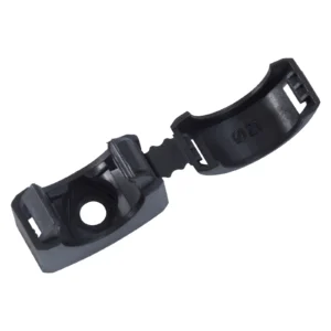 Newlec 20mm PVC Flexible Conduit Fixing Clip Black [Pack=10]