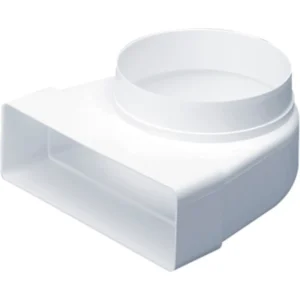 National Ventilation 150mm Bend Elbow Complete With Spigot Supertube 125