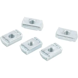 Newlec Channel Nut No Spring M10 Thread Bright Zinc Plated [Pack=100]