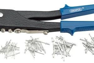 Draper Riveter Hand Kit For Aluminium Rivets
