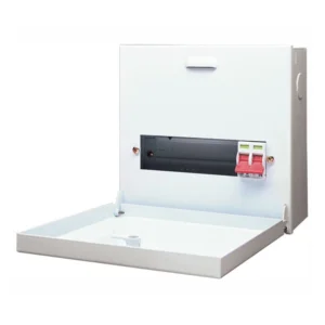 Wylex 8-Way 125A Surface 1P+N Distribution Board c/w Switch Disconnector