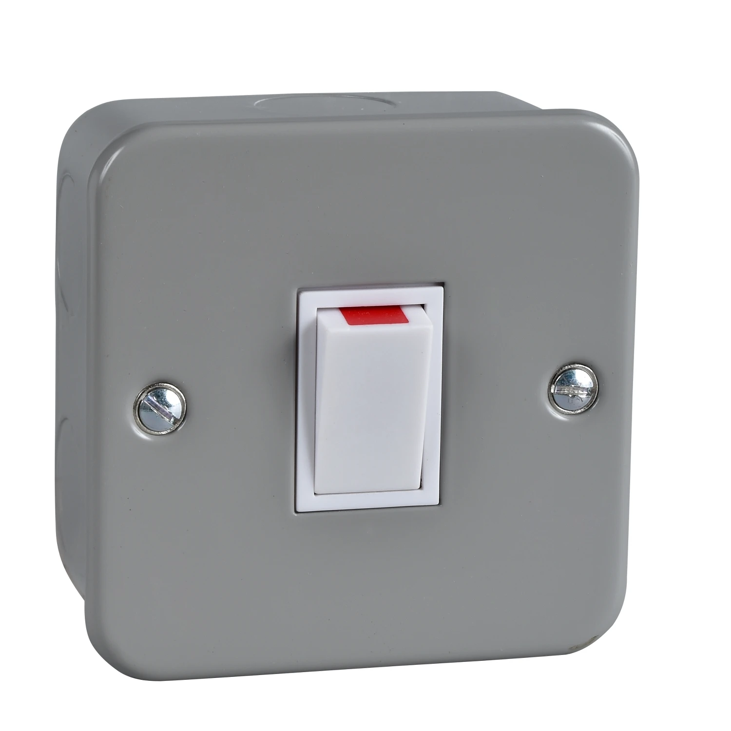 Schneider Electric Exclusive, 2-pole switch, 1 gang, 20A, grey