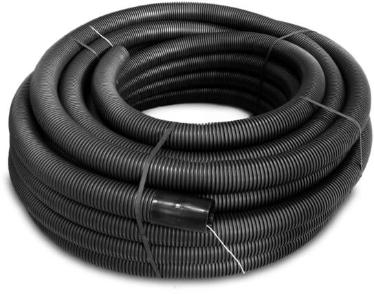 Univolt 40mm Black Pe Double-Walled Ducting Corrugated Exterior Smooth Interior - Image 3