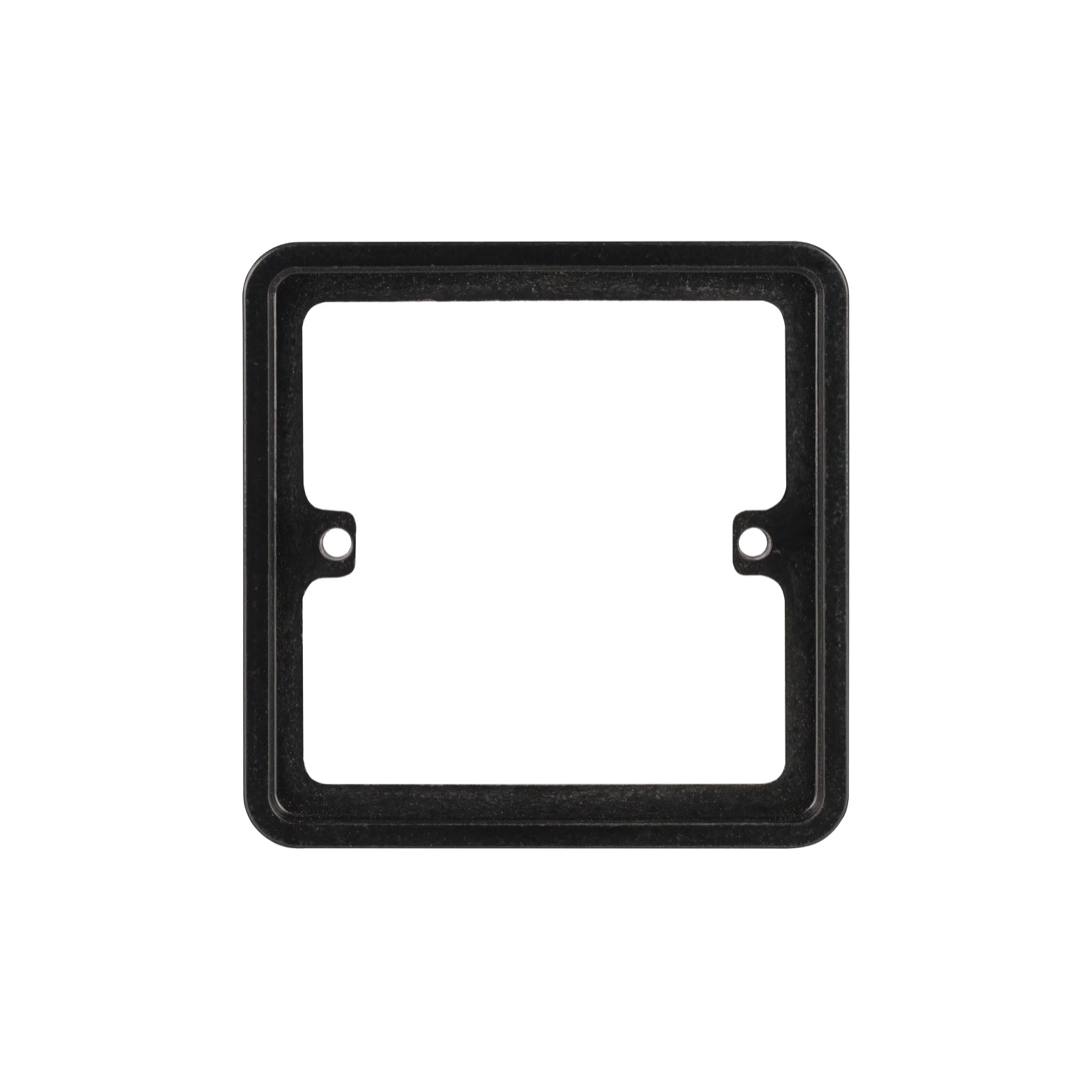 Schneider Electric Lisse 1-Gang Spacer 87x87mm Black - Image 2