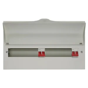 Wylex 17 Way Dual Tariff Consumer Unit 100A Main Switch +9, 100A Main switch +8