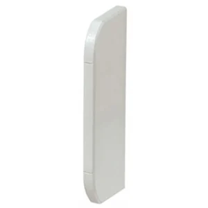 MK Electric End Cap For 3D Skirting Trunking White PVC