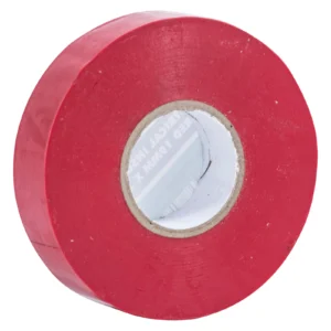 Newlec Red PVC Insulation Tape Flame Retardant 19mm x 33m
