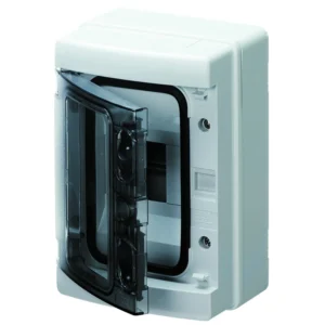 Gewiss Enclosure Surface Mounting 4 Module IP65 143 x 210 x 100mm