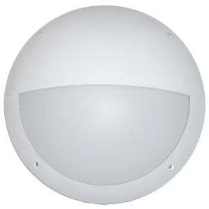 Eterna Bulkhead LED Eyelid Round 12W 4200K White Bulkhead