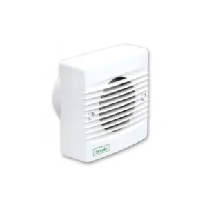 Manrose 163 x 163 x 53mm 85m/h 4 Inch Window Axial Fan with Pullcord 17W 220-240V IP24