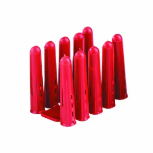 Newlec Wall Plug Fixing HDPE 7.5 x 32mm Red