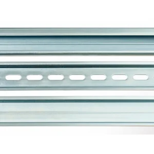 Newlec Din Rail Top Hat Profile B Un-Slotted 35 x 7.5mm 350mm Length BZP (500mm)