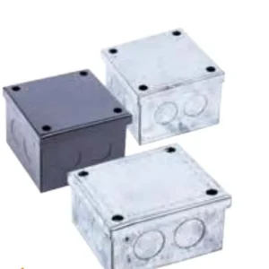 Niglon Adaptable Box Plain 12X6X3 300X150X75mm Galvanised Steel