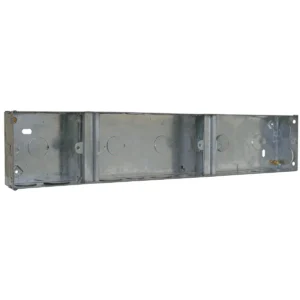 Niglon Box Flush 2 + 2 + 1 Gang 35mm Metal