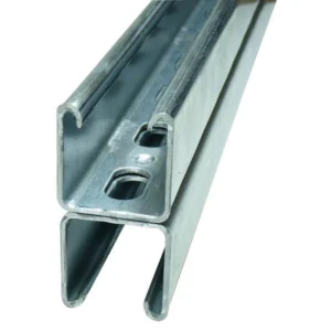 CSS Channel Slotted Deep 41 x 41mm 3m Pre-Galvanised Steel