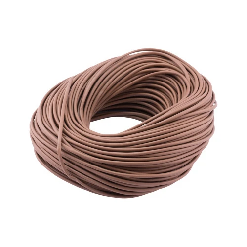 SWA Sleeving Over 10mmx100M Brown PVC Hank (Bag)