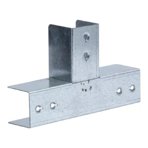 Newlec Lighting Trunking Equal Tee Peice 50 x 50mm Pre-Galvanised Steel