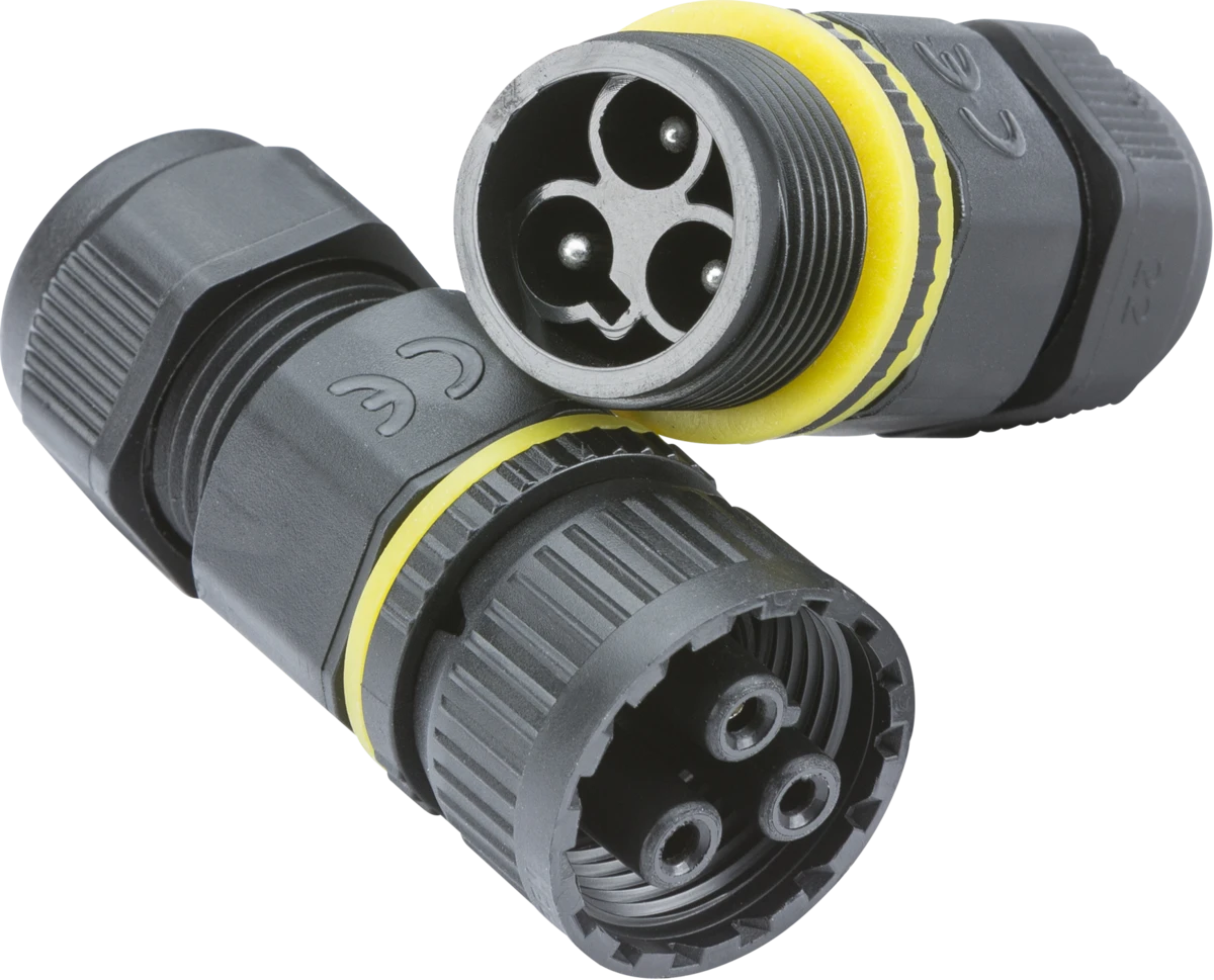 Knightsbridge MLA IP68 16A Plug and Socket Cable Connector (3-Pole) - Image 2