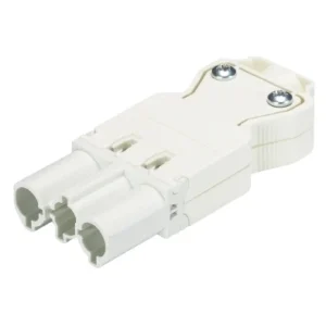 Wieland Connector Mini Male Cable Mount Stess Relief 3P 20A 250V