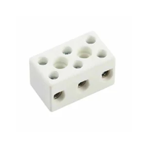 Greenbrook Connector DP Central Hole Fixing 15A Porcelain