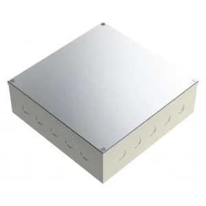 Metpro 9x9x3 ADAPTABLE BOX K/O - GALV
