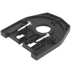 flex7 Plate Trunking Mount 25mm Black