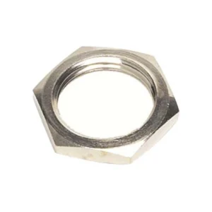 Adaptaflex Locknut M40 Brass Nickel Plated