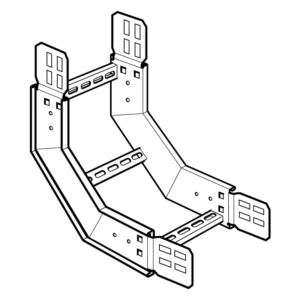 Legrand Riser 90° Inside 600mm 300R Hot Dipped Galvanised