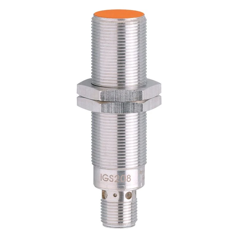 IFM 10-30VDC 2/3 Wire Inductive Sensor 8mm Sensing Range PBT 400Hz M12/M18 x 1